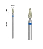 Фреза Алмазная mArt 10 шт (Конус тупой Blue 3*7 (М-002))