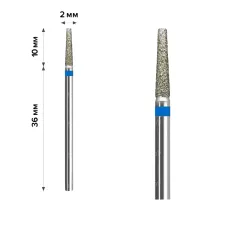 Фреза Алмазна mArt 10 шт (Конус Blue 2*10 (М-014))