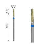 Фреза Алмазна mArt 10 шт (Конус Blue 2.3*10 (М-09))