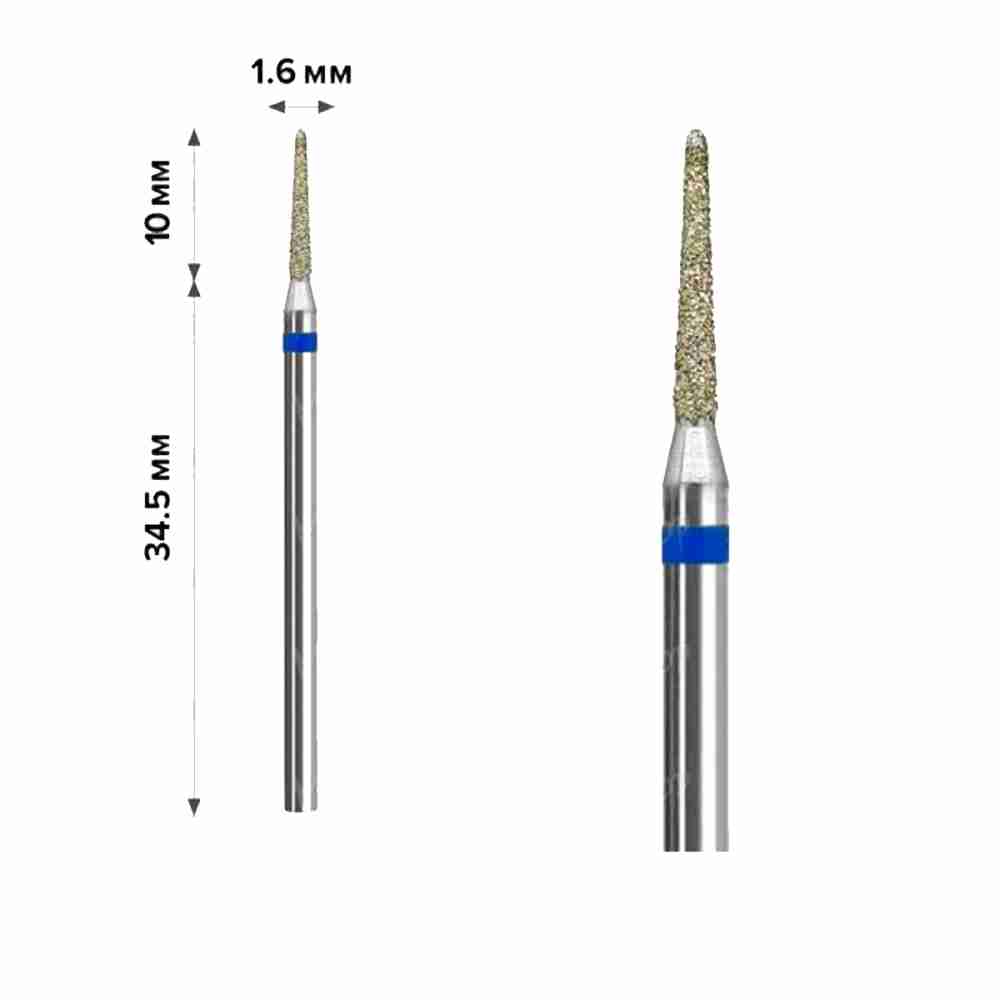 Фреза Алмазна mArt 10 шт (Голка Blue 1.6*10 (М-11))