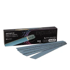 Набор сменных файлов-чехлов для пилы прямой Сталекс EXCLUSIVE 22 (50 шт) PAPMAM (100 grit)