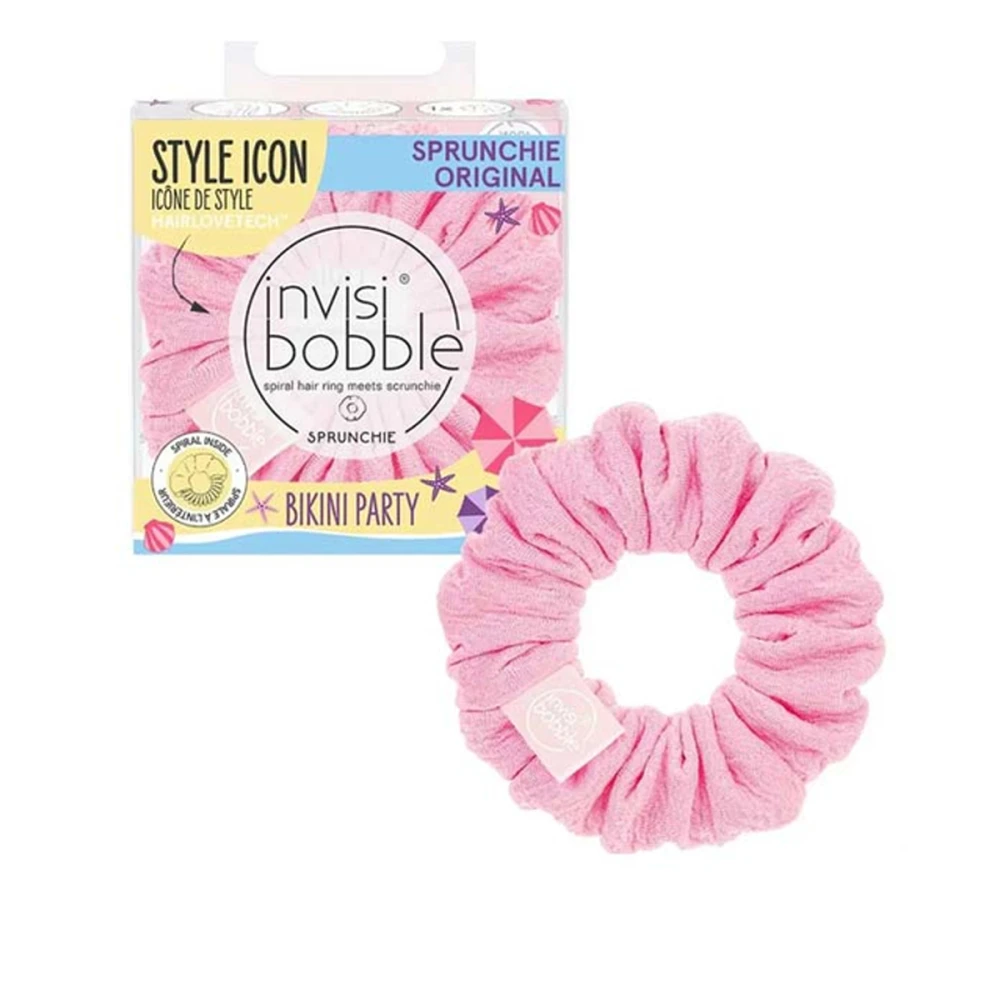 Резинка-браслет для волос Invisibobble SPRUNCHIE (Bikini Party Sun`s Out Bums Out)