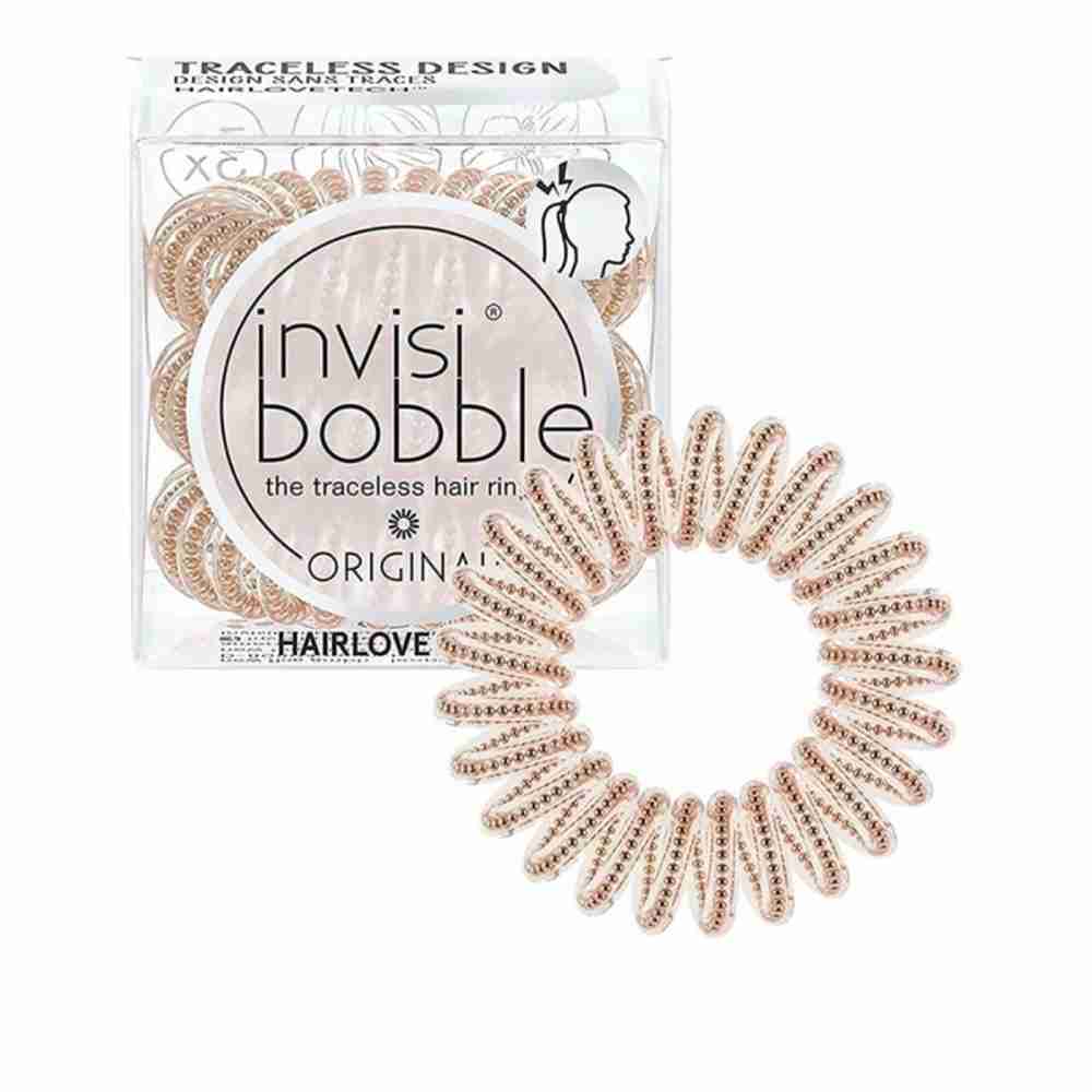 Резинка-браслет для волос Invisibobble ORIGINAL (Of bronze and beads)