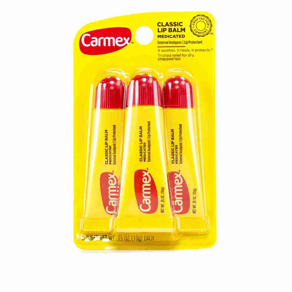 Набір бальзамів для губ Carmex tubes 3*10 г (Classic)