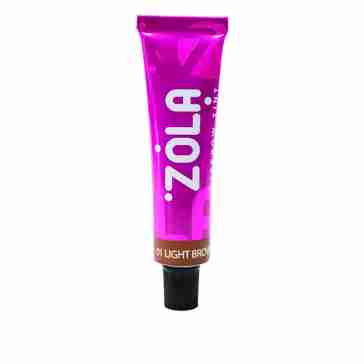 Фарба для брів з колагеном Zola Tint With Collagen 15 мл (01 Light brown)