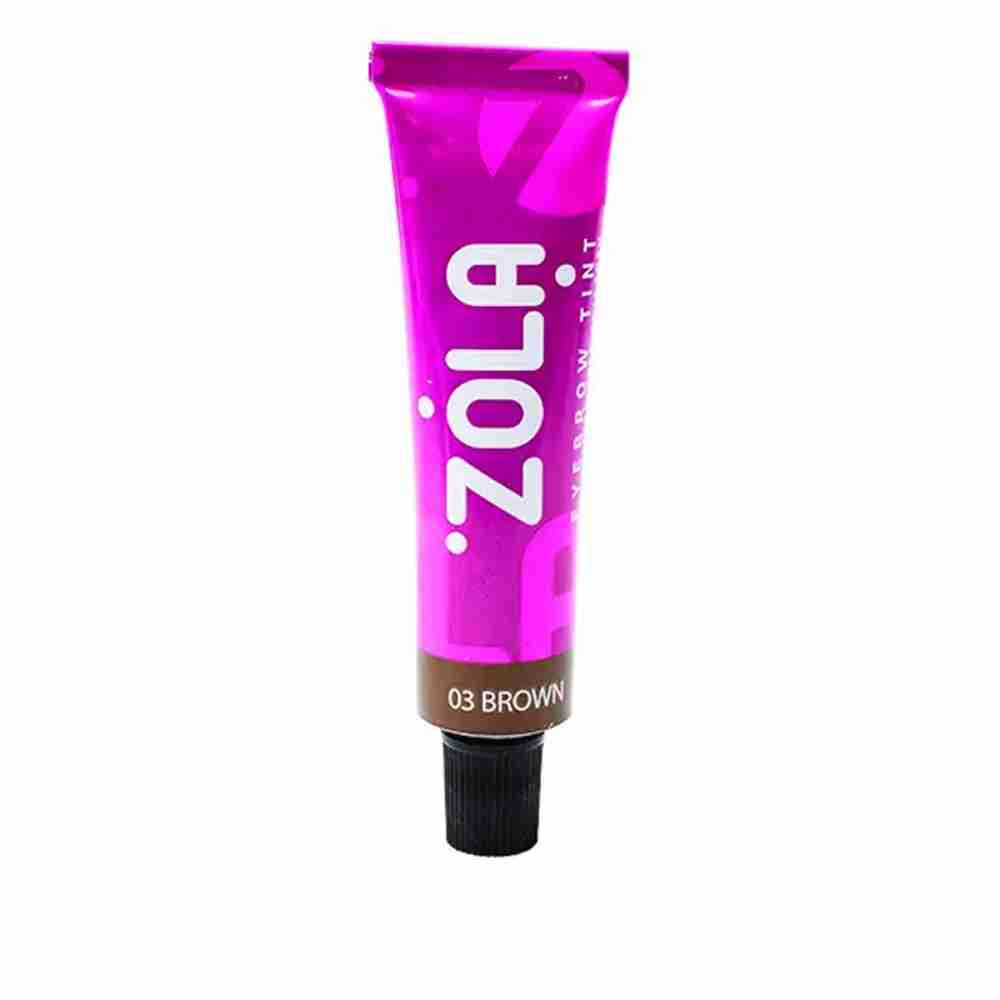 Фарба для брів з колагеном Zola Tint With Collagen 15 мл (03 Brown)