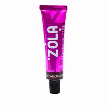 Фарба для брів з колагеном Zola Tint With Collagen 15 мл (04 Dark Brown)