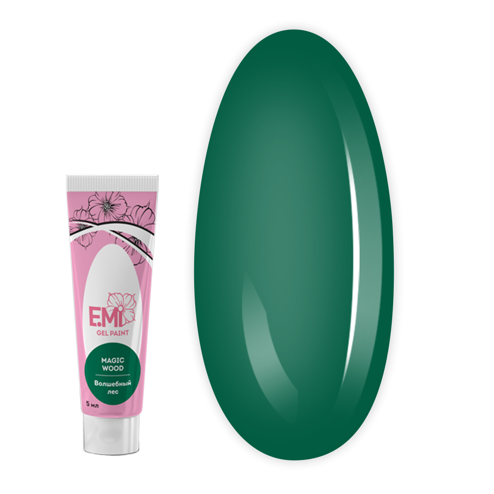 Гель-краска для росписи и стемпипа E.MI 5 мл (SEASON OF CONTRAST Волшебный лес)