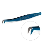 Пинцет Design Lashes Сапожок Нано напыление (синий)