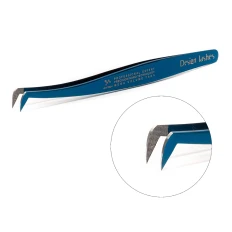 Пинцет Design Lashes Сапожок Нано напыление (синий)