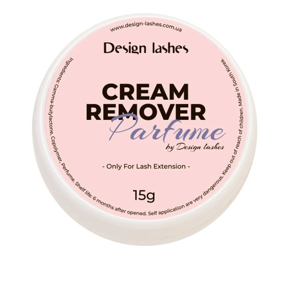 Ремувер кремовый Design Lashes 15 мл (Парфюм)