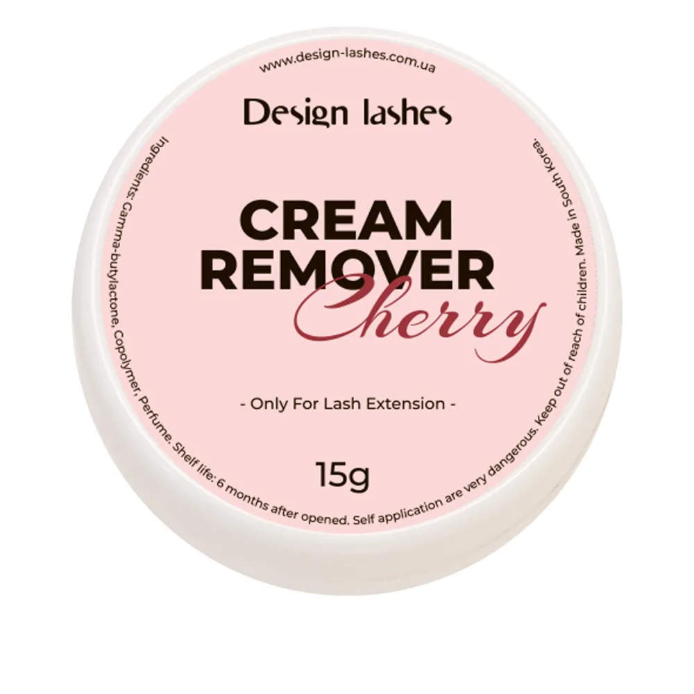 Ремувер кремовий Design Lashes 15 мл (Вишня)