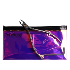 Кусачки KOMILFO проф с 2 пружинами в дихроическом чехле Ultra S-01 8 мм