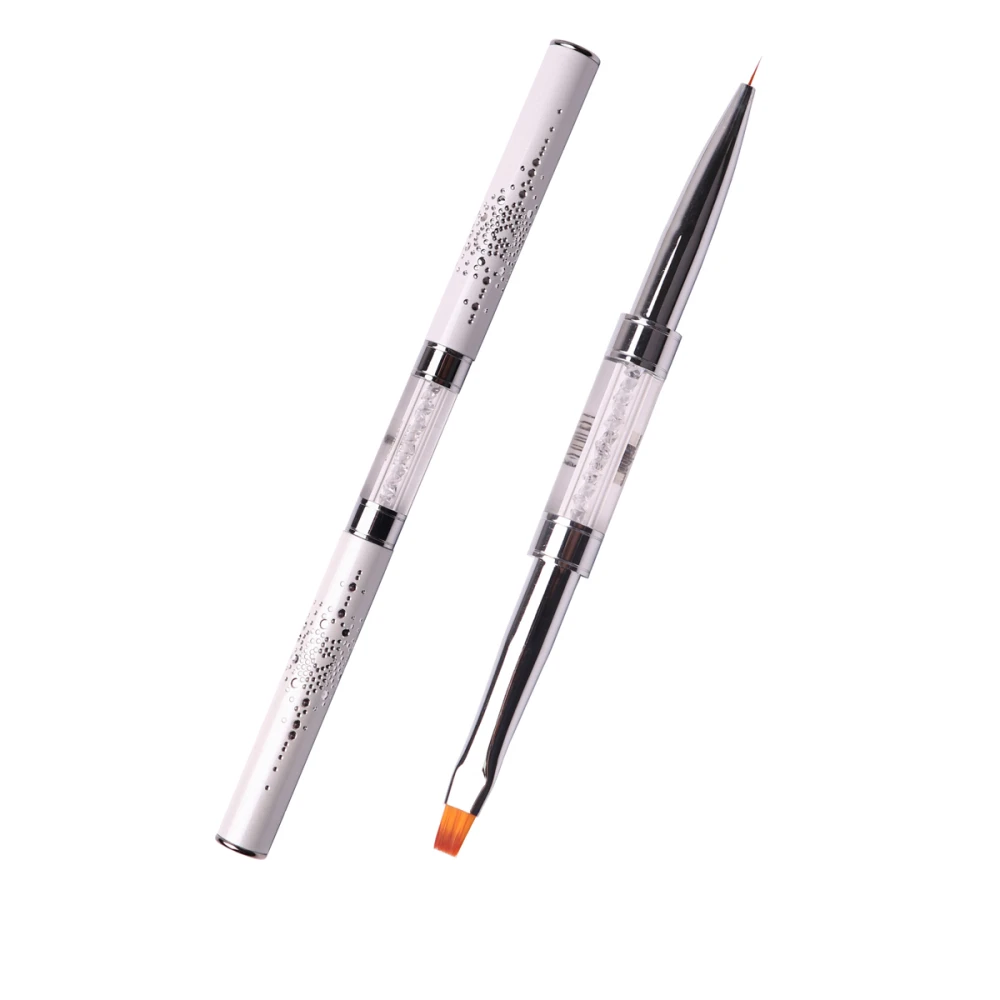 Кисточка KOMILFO Double Gel flat 4 (Nylon) Liner 5 (Nylon)