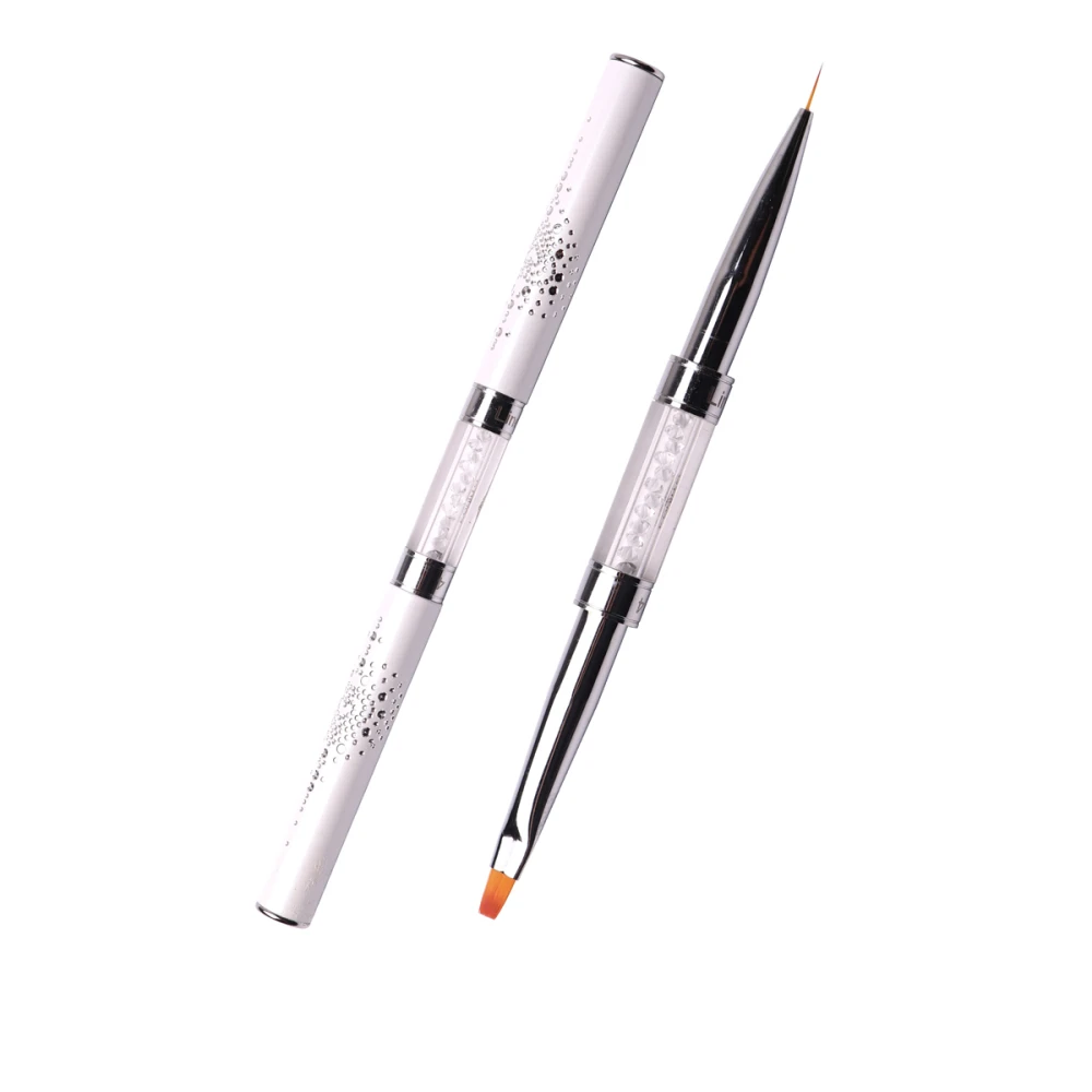 Кисточка KOMILFO Double Gel flat 4 (Nylon)Liner 7 (Nylon)