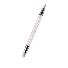 Пензлик KOMILFO Silicone Brush №3 (піка+овальний зріз)