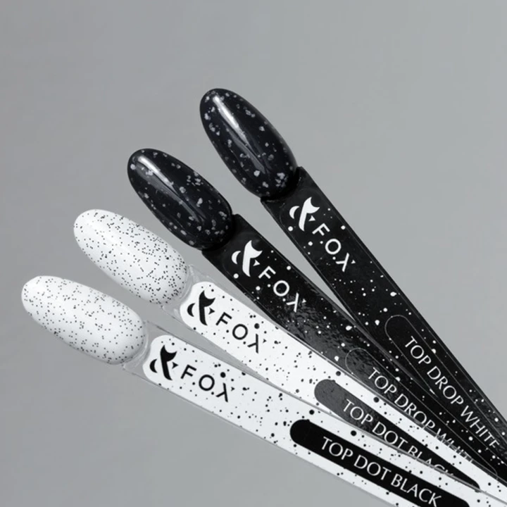 Топ для гель лака FOX Top Drop White 7 мл