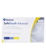 Перчатки нитрил без пудры нестерильные SafeTouch Advanced Желтый 100 шт р M