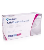 Перчатки нитрил без пудры нестерильные SafeTouch Advanced Маджента 100 шт р М
