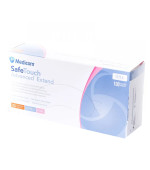 Рукавички нітрил без пудри нестерильні Medicom SafeTouch Advanced Extend Рожевий 100 шт рXS