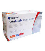 Перчатки нитрил без пудры нестерильные Medicom SafeTouch Advanced Red 100 шт р XS