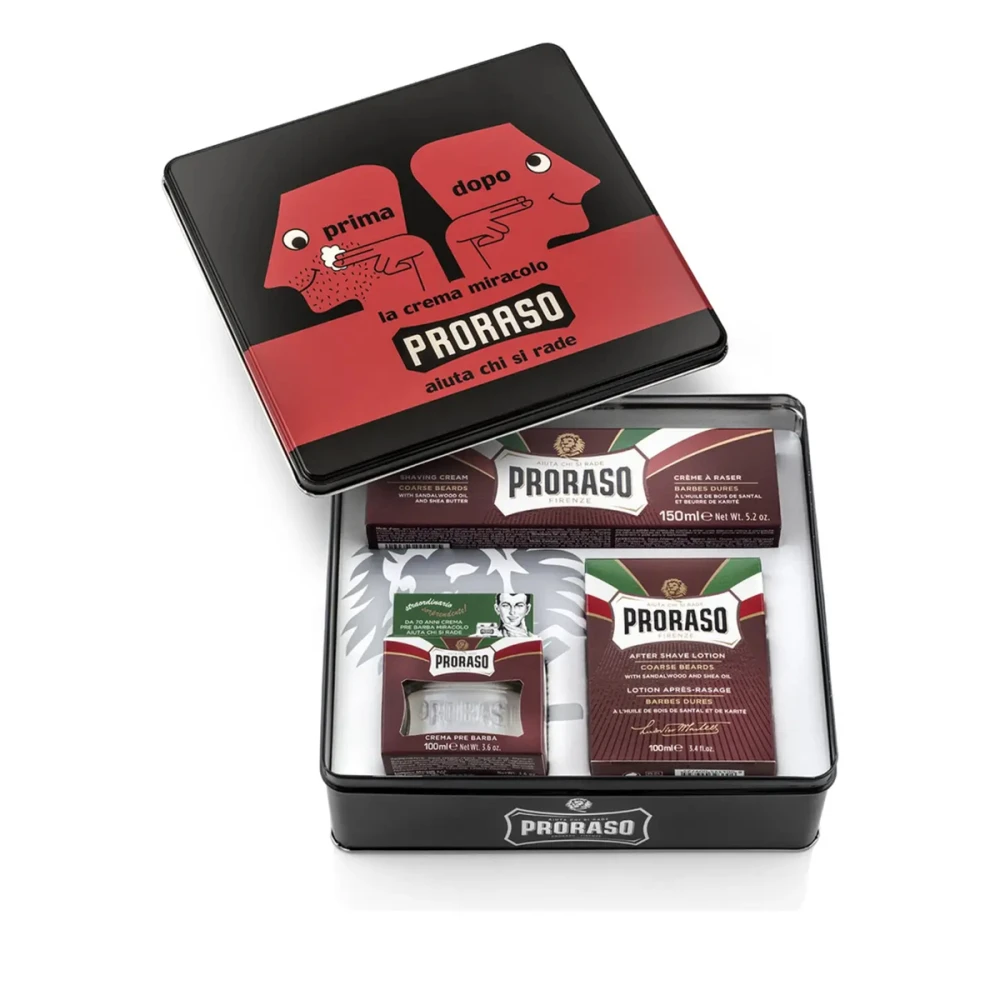 Набор для бритья Proraso Vintage Selection Prima&Dopo - Nourish