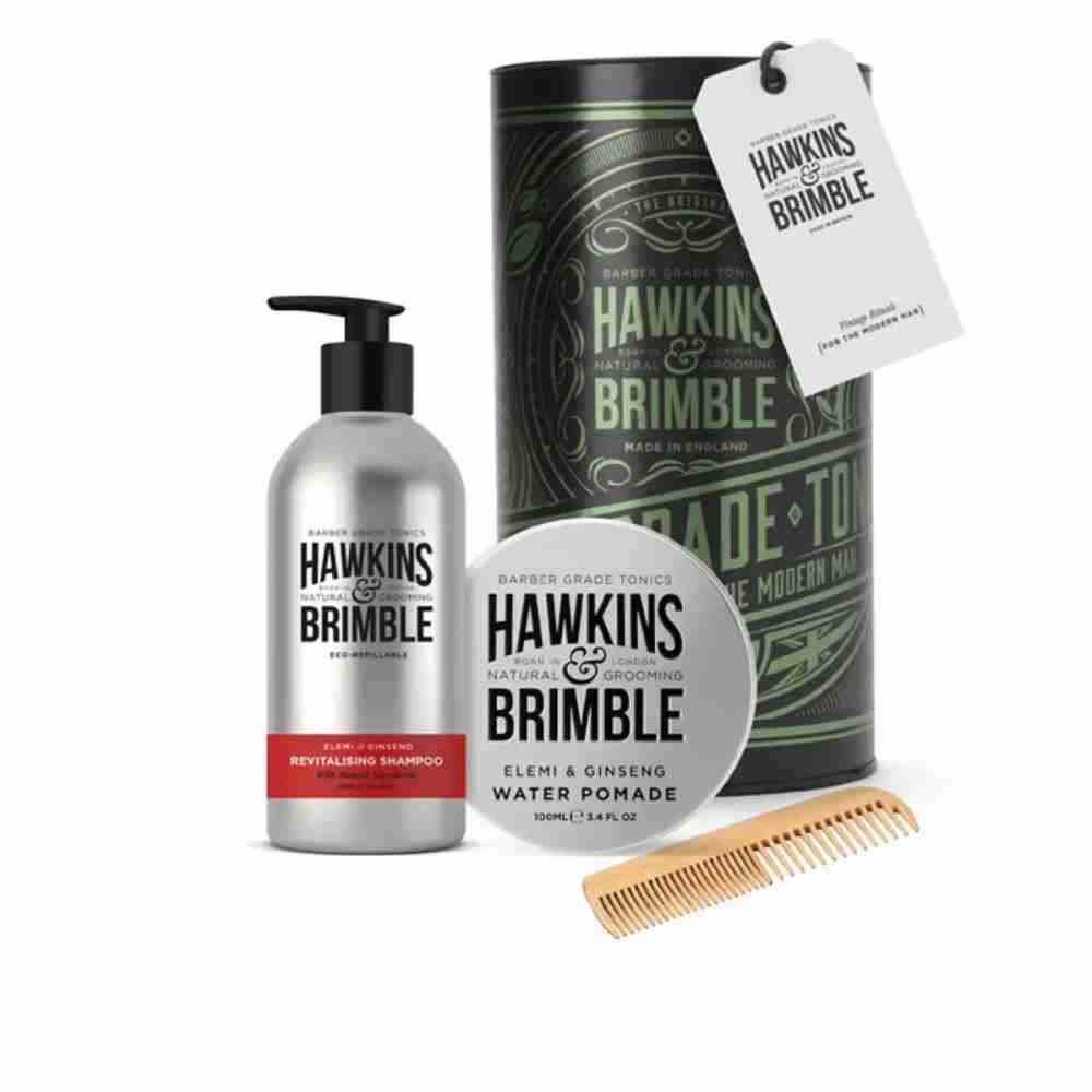 Набір H&B Hair Gift Set - Shampoo Water Pomade & Comb