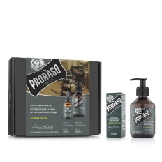 Набор для бороды Proraso Duo Pack Oil + Shampoo Cypress & Vetyver