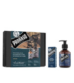 Набор для бороды Proraso Duo Pack Oil + Shampoo Azur Lime