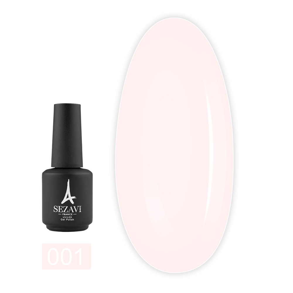 Гель лак Sezavi French Color 15 мл (001)