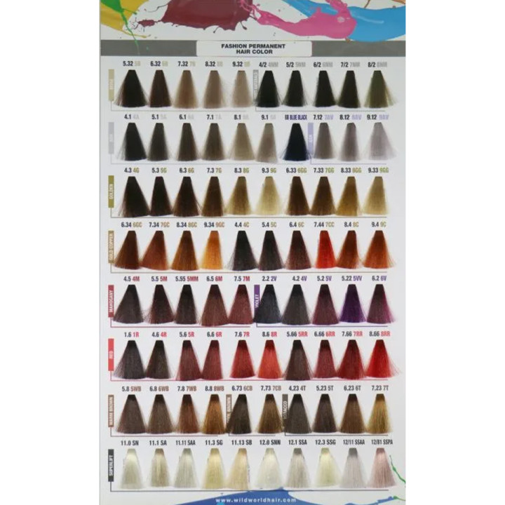 Краска-крем перманентная KayPro WildColor для волос 180 мл (6-1 6A)