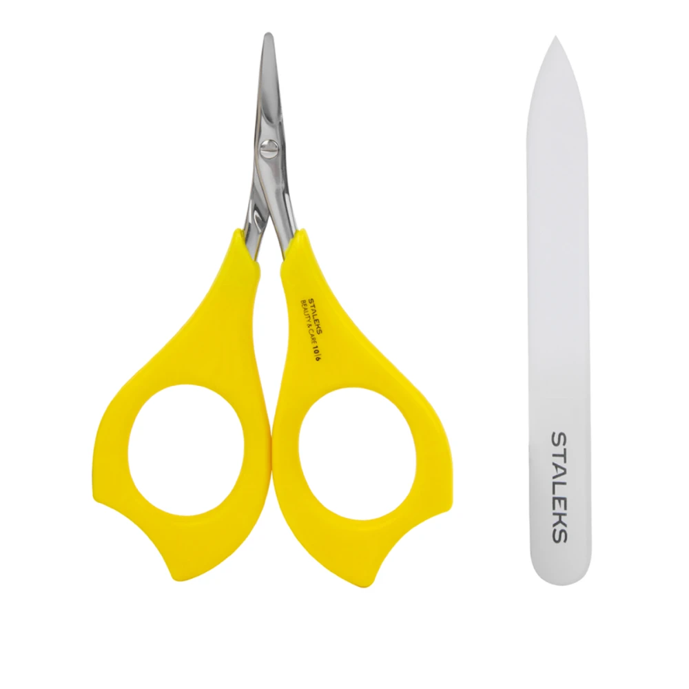 Набор маникюрный детский Сталекс BEAUTY&CARE SBC-106 ножницы + пилка