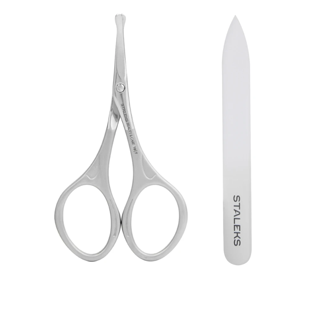 Набор маникюрный детский Сталекс BEAUTY&CARE SBC-107 ножницы матовые + пилка