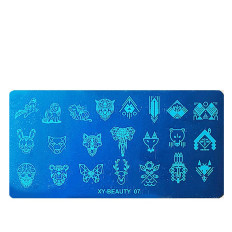 Плата для стемпинга mArt (Beauty 07)