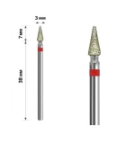 Фреза Алмазная mArt (М-001 Конус тупой Red 3*7)