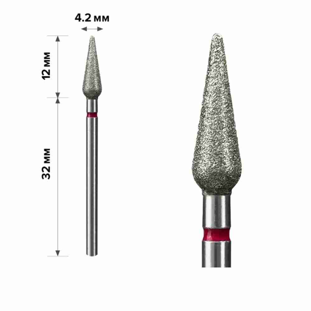 Фреза Алмазная mArt (M-060 Кукуруза Red 4.2*12)