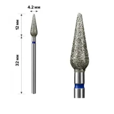Фреза Алмазна mArt (M-061 Кукурудза Blue 4.2*12)