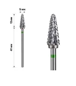 Фреза ТВС mArt (М-130 Конус Green 5*13)