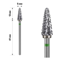 Фреза ТВС mArt (М-130 Конус Green 5*13)