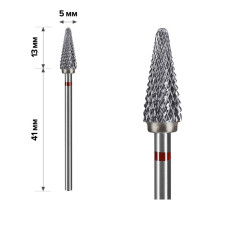 Фреза ТВС mArt (М-132 Конус Red 5*13)