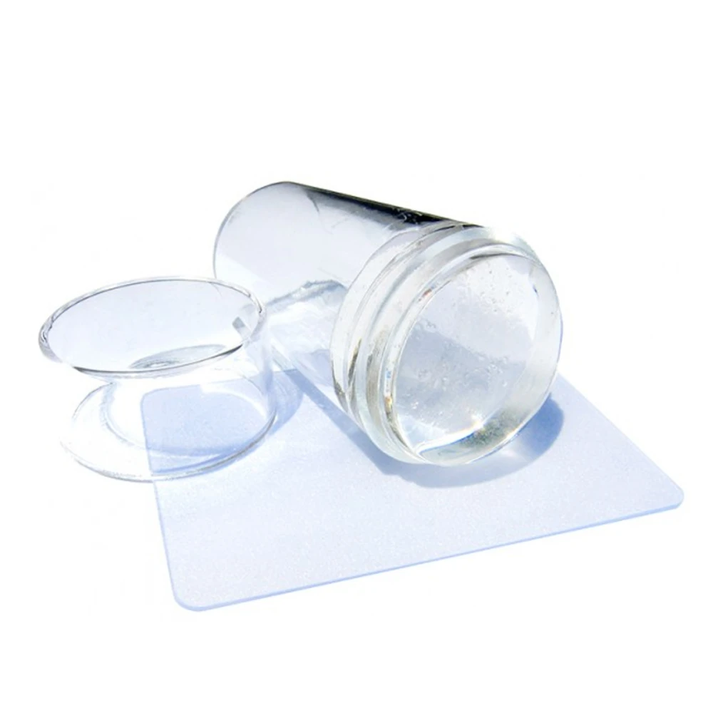 Штамп для стемпинга силиконовый mArt прозрачный