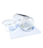 Штамп для стемпинга силиконовый mArt прозрачный