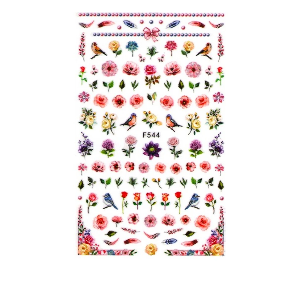 Наклейка для ногтей mArt (F544)