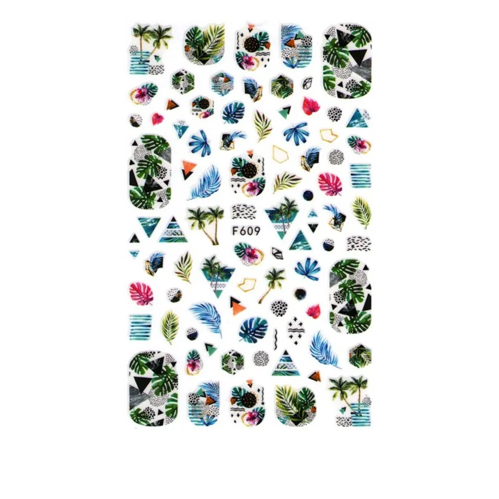 Наклейка для ногтей mArt (F609)