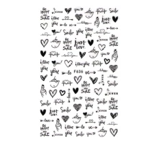 Наклейка для нігтів mArt (F636)