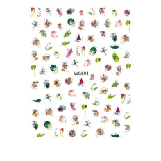 Наклейка для нігтів mArt (WG694)