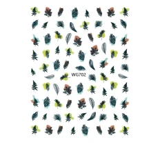 Наклейка для ногтей mArt (WG702)