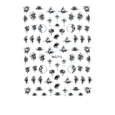 Наклейка для ногтей mArt (WG713)