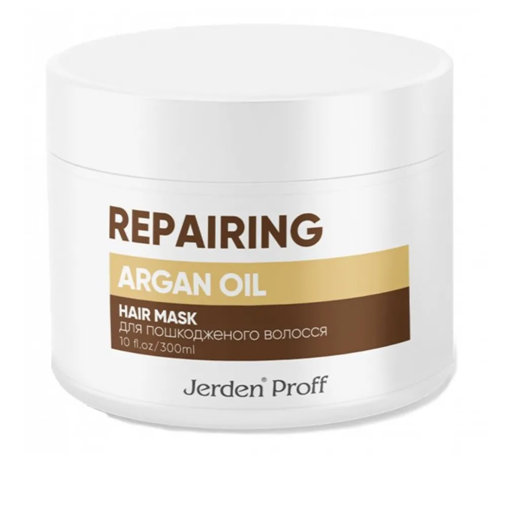 Маска відновлююча для волосся Jerden Proff Argan Oil 300 мл