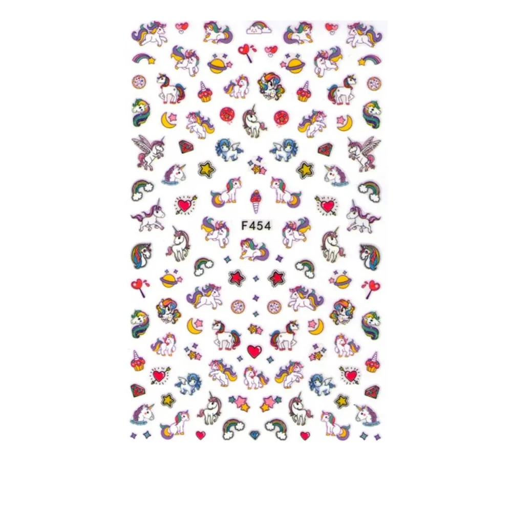 Наклейка для нігтів mArt (F454)